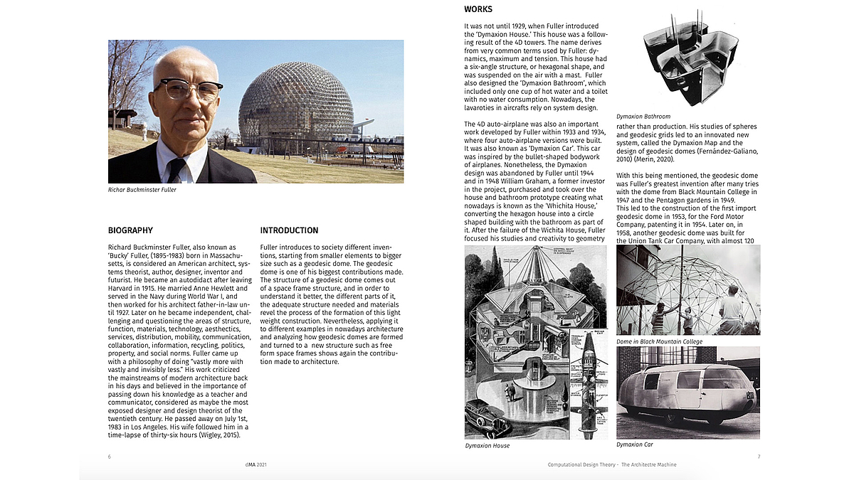 Aufsatzauszug: Buckminster Fuller