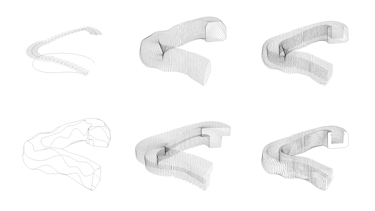 Aufbau parametrische Treppe